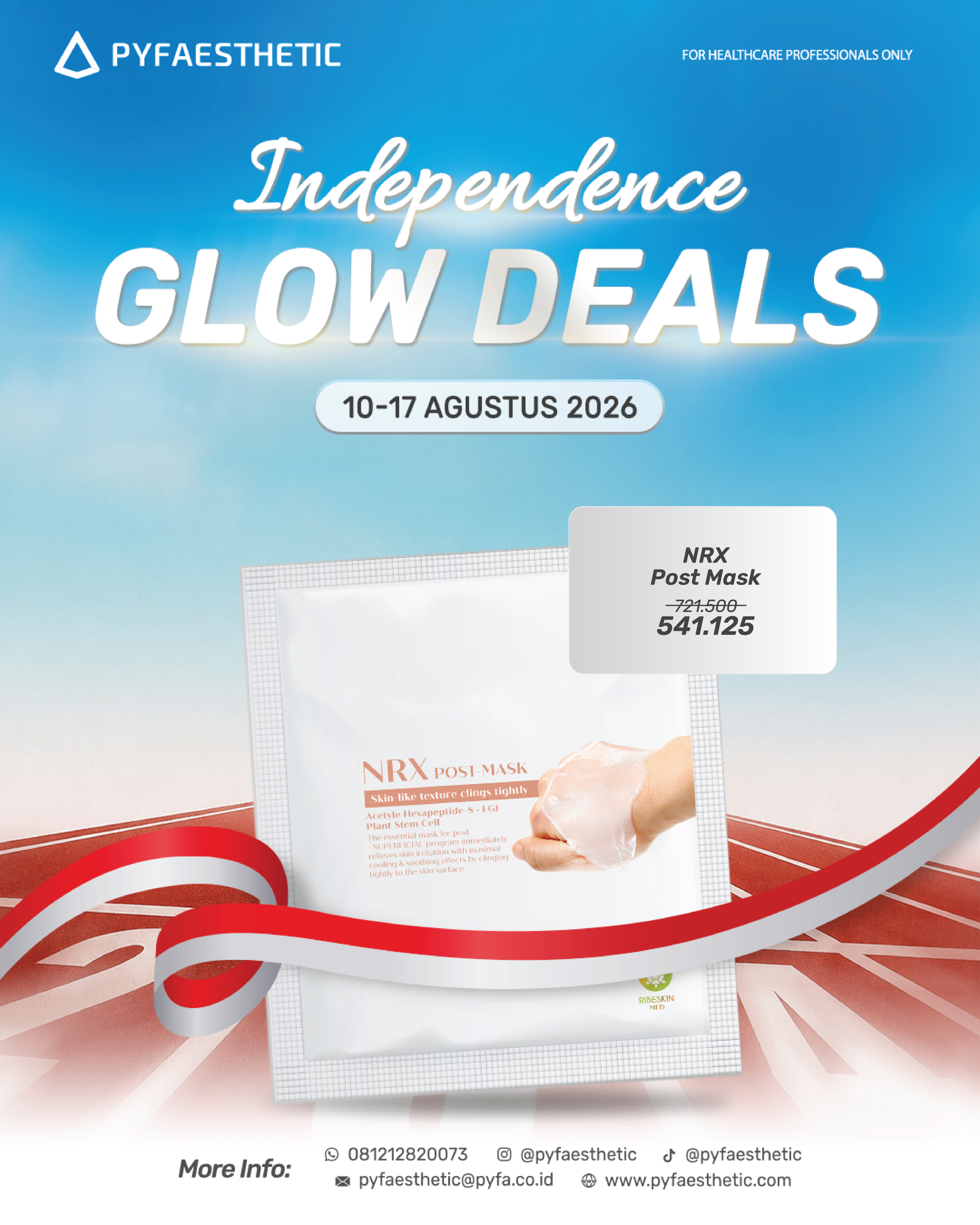 INDEPENDENCE DEALS Ribeskin NRX Post Mask