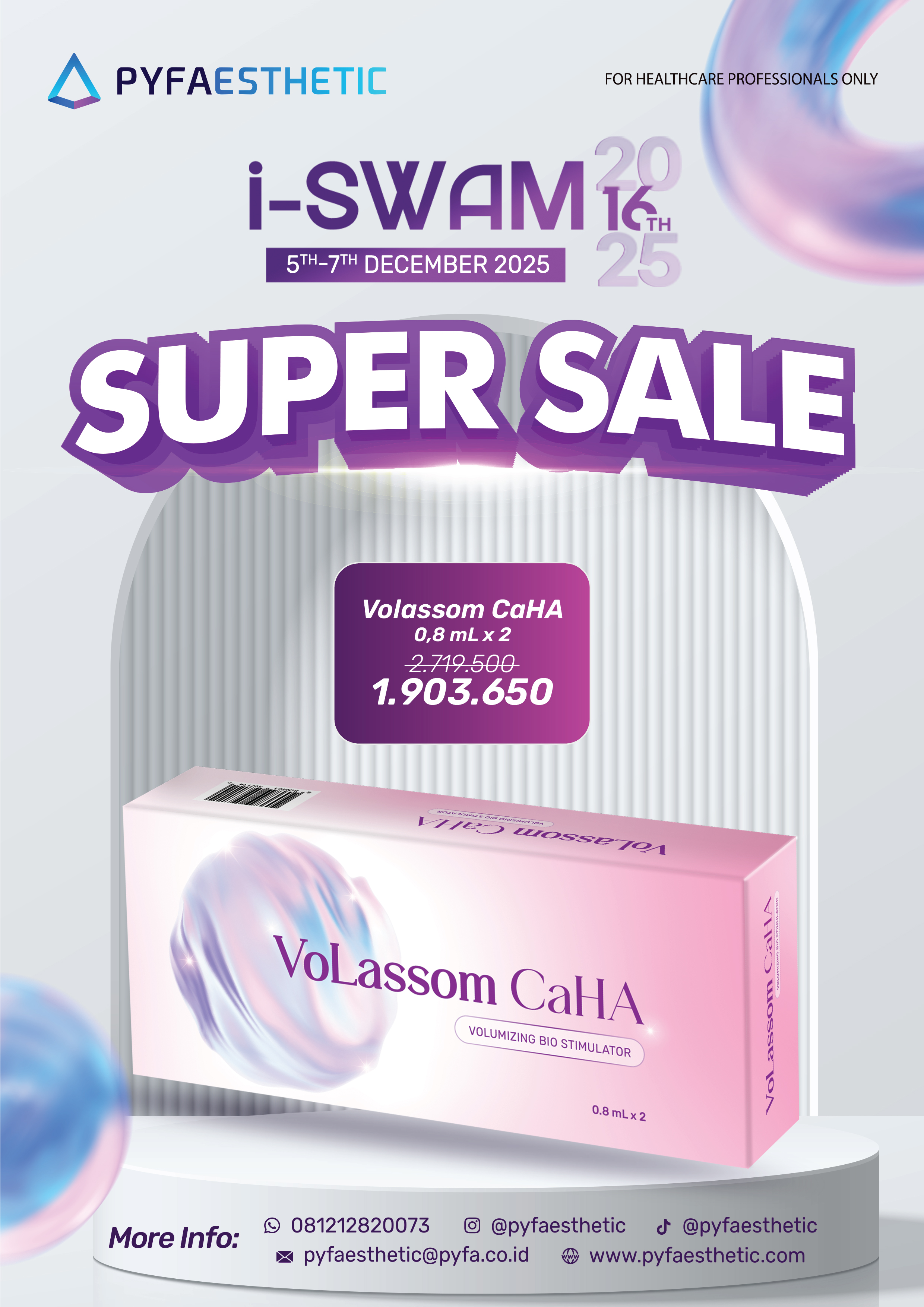 [PROMO ISWAM 05-07 Dec 25 Super Sale] Volassom CaHA