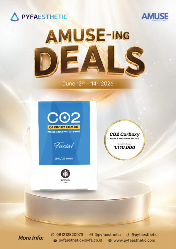 AMUSE Event CO2 Facial & Neck Sheet