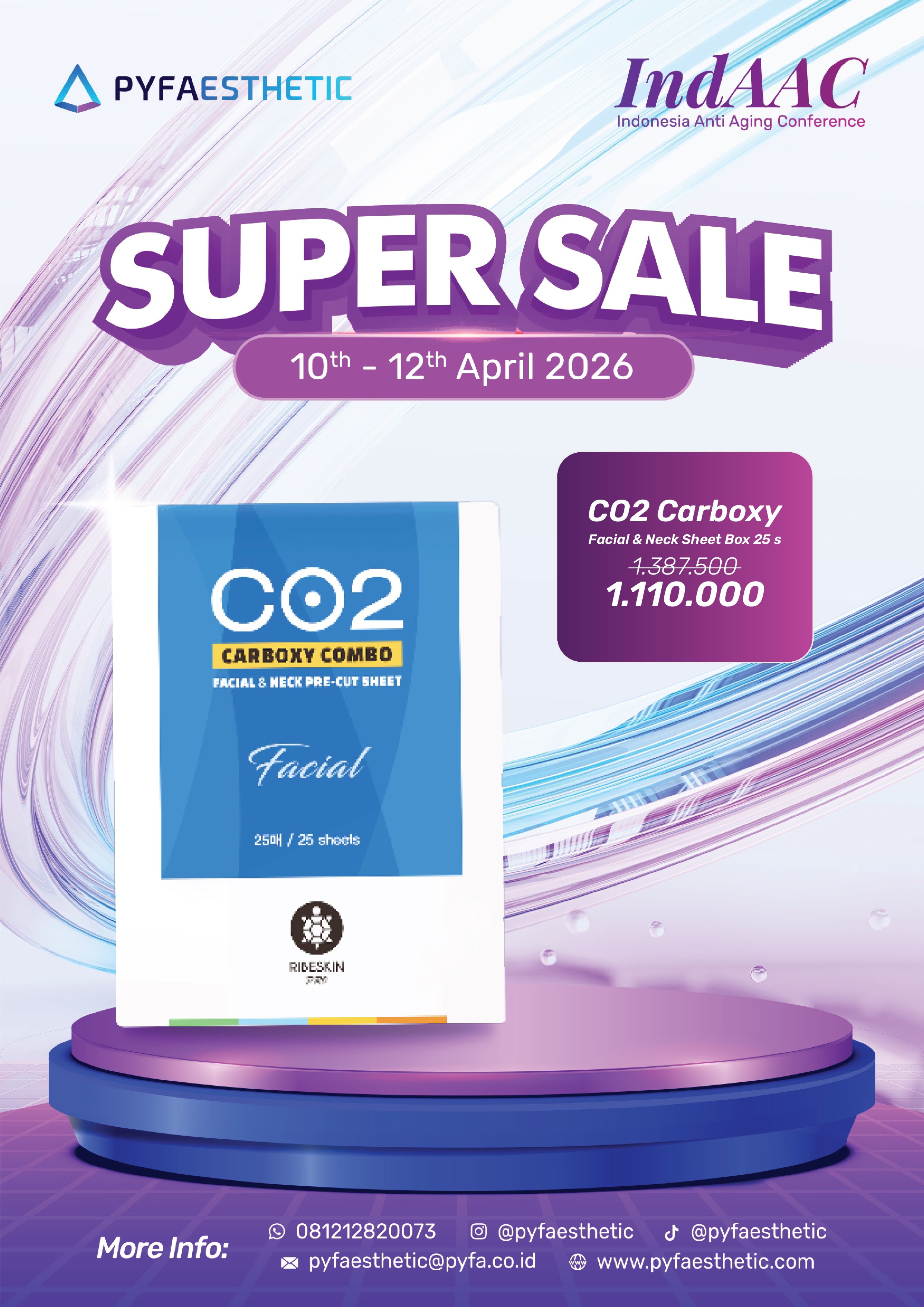 [FLASH SALE] CO2 Facial & Neck Sheet