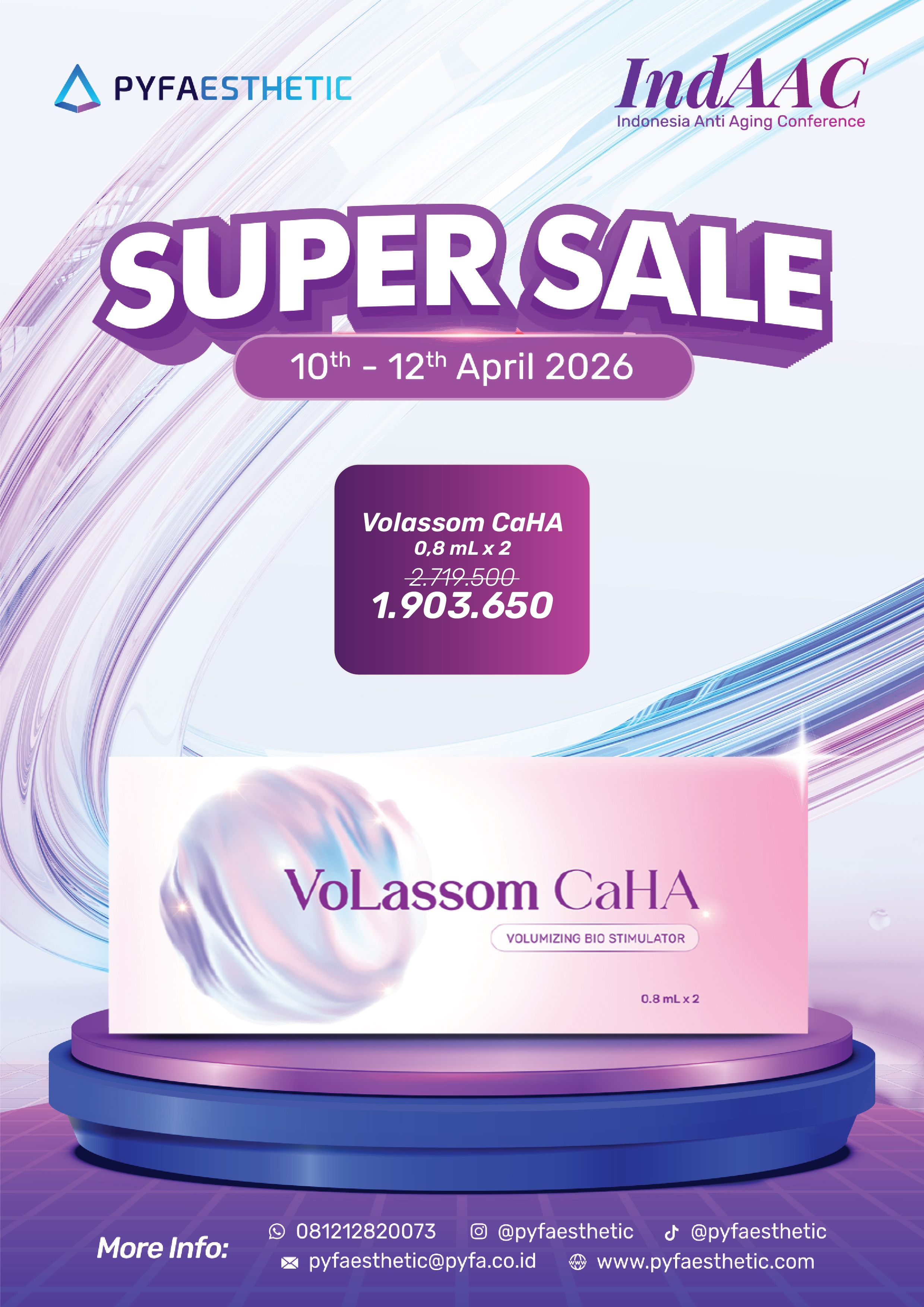 [FLASH SALE] Volassom CaHA