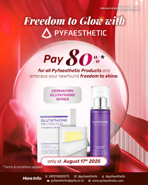 [FREEDOM TO GLOW] Dermafirm Glutathione Melting Film