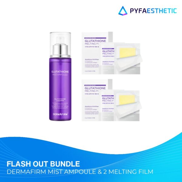 Flush Out - Bundle Dermafirm Glutathione Mist Ampoule free 2 box Melting Film