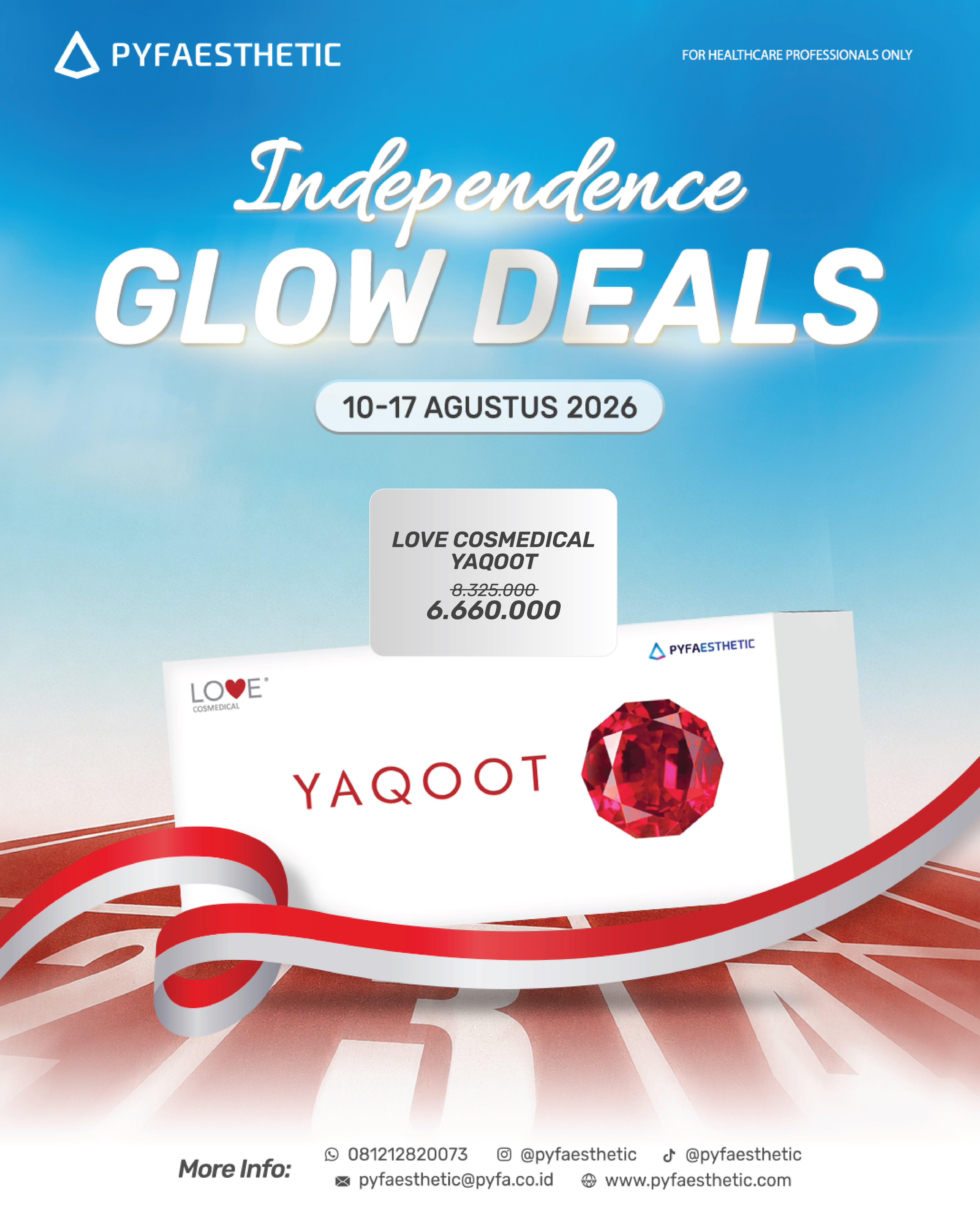 INDEPENDENCE DEALS Love Cosmedical Yaqoot