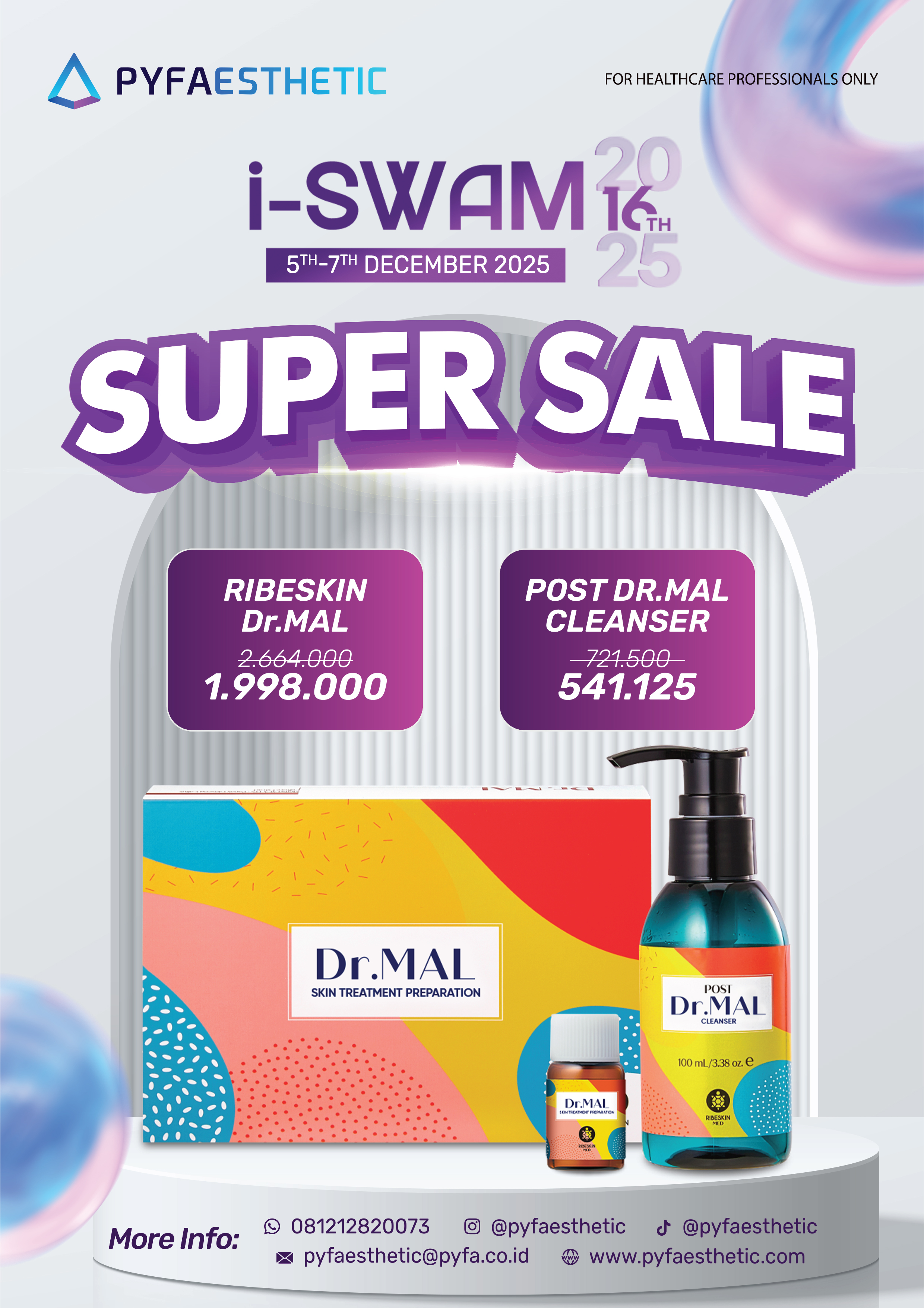 [PROMO ISWAM 05-07 Dec 25 Super Sale] RIBESKIN Dr. MAL