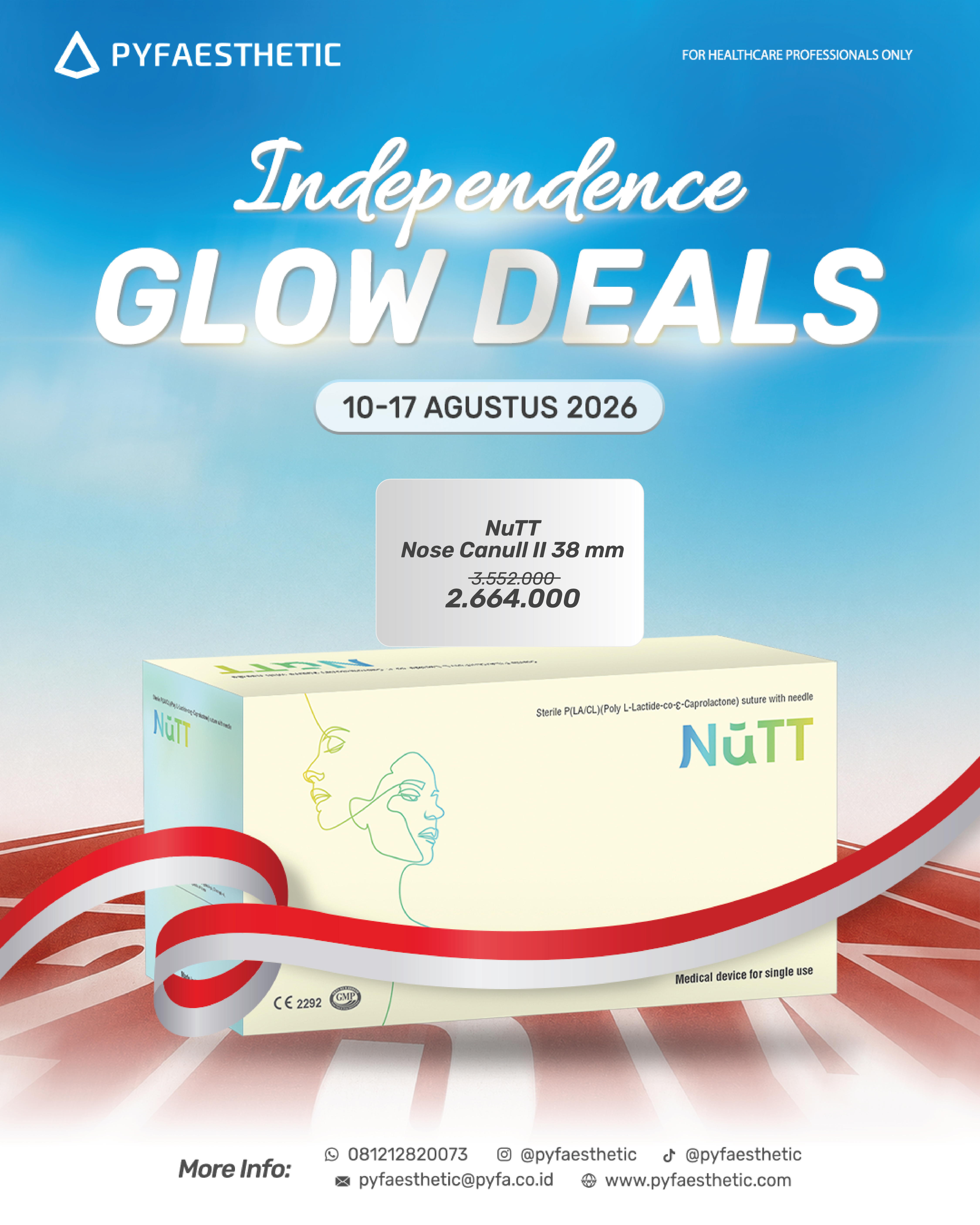 INDEPENDENCE DEALS NuTT Nose Cannula II 38mm- PLACL