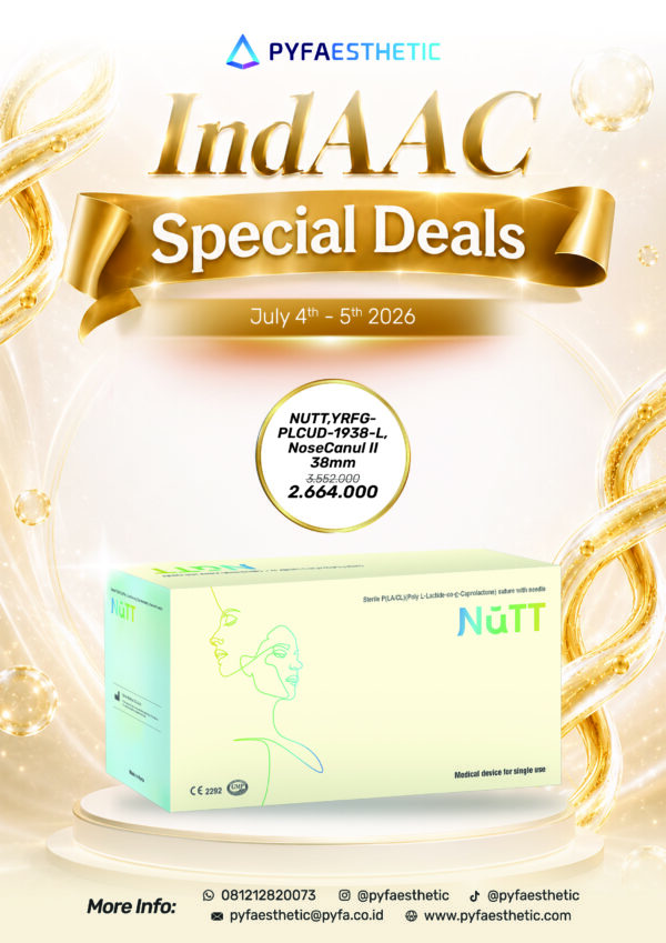 INDAAC Jateng Event NuTT Nose Cannula II 38mm- PLACL