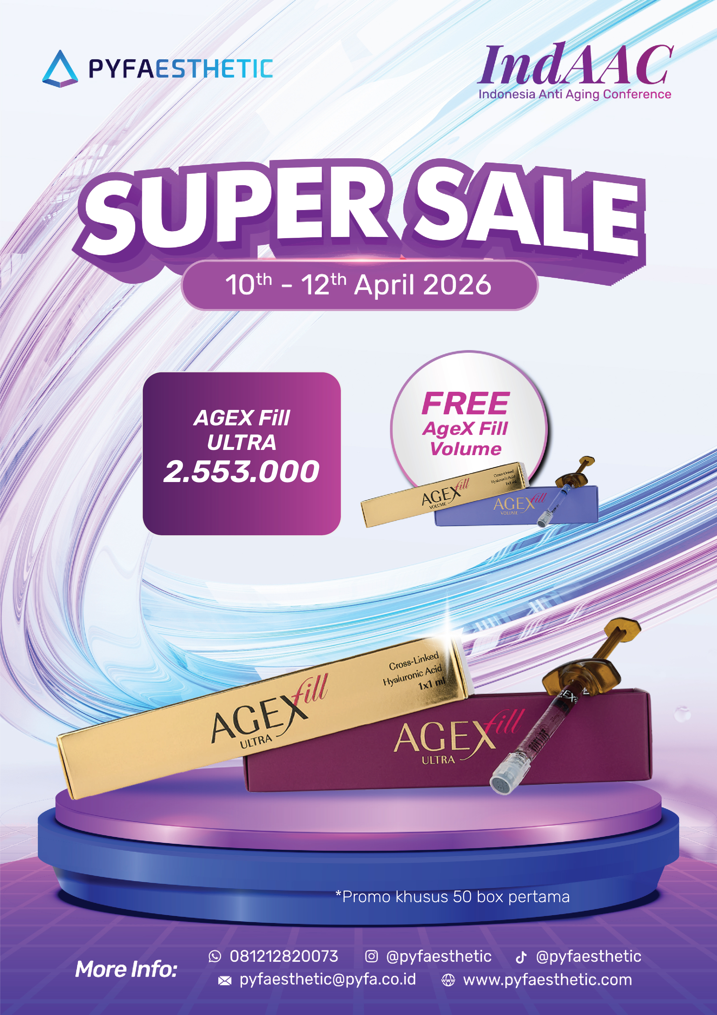 [FLASH SALE] AgeX Fill Ultra