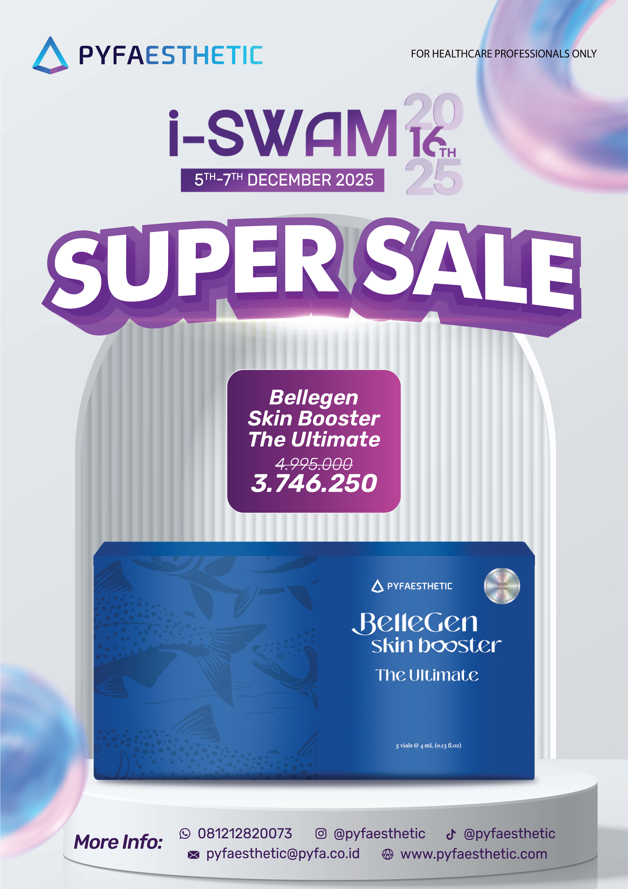 [PROMO ISWAM 05-07 Dec 25 Super Sale] BelleGen Skin Booster