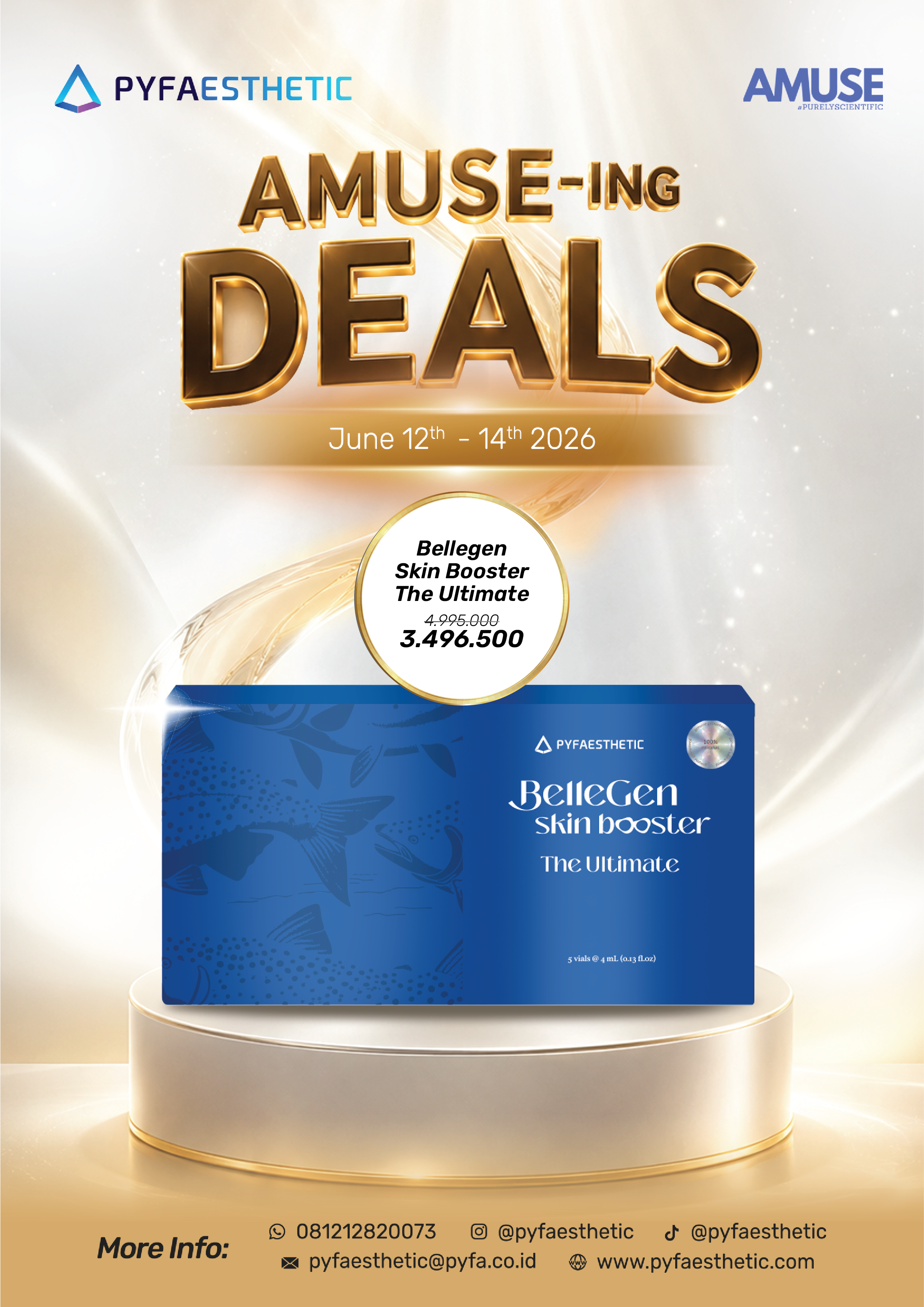AMUSE Event BelleGen Skin Booster