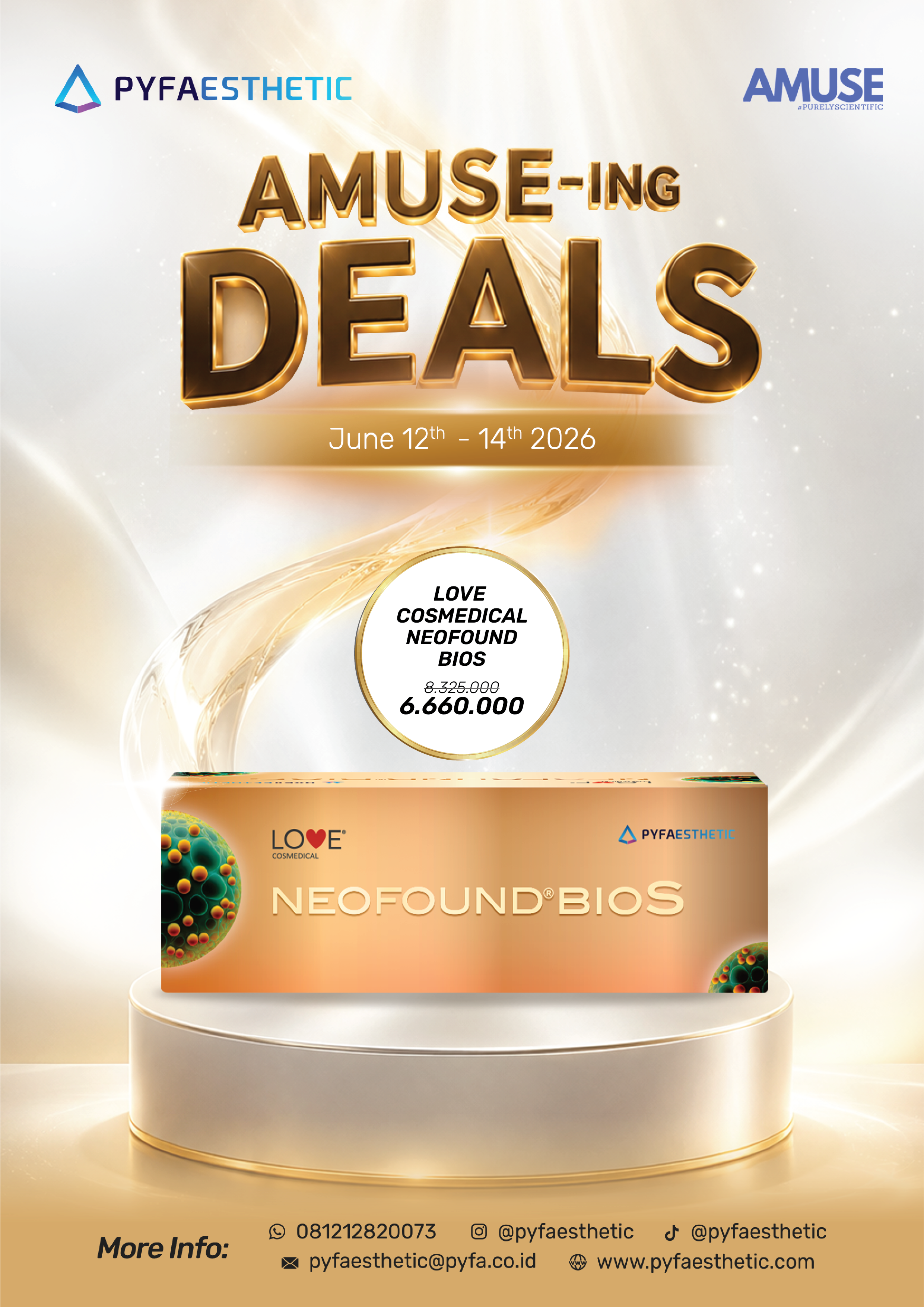 AMUSE Event Love Cosmedical Neofound Bios