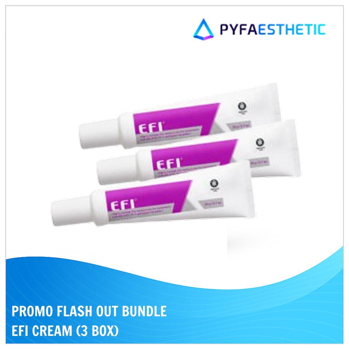 [BUNDLE] Flash Out EFI Cream - 3 Box