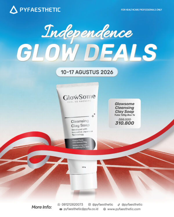 INDEPENDENCE DEALS Glowsome Cleansing Clay Soap