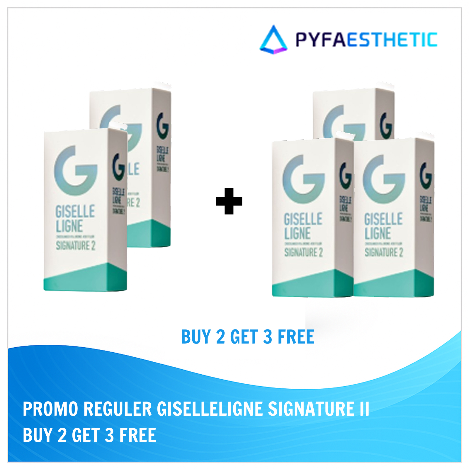 [PROMO REGULER] BUNDLE GISELLELIGNE SIGNATURE II BUY 2 GET 3 FREE