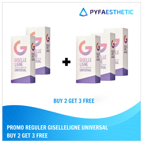 [PROMO REGULER] BUNDLE GISELLELIGNE UNIVERSAL BUY 2 GET 3 FREE