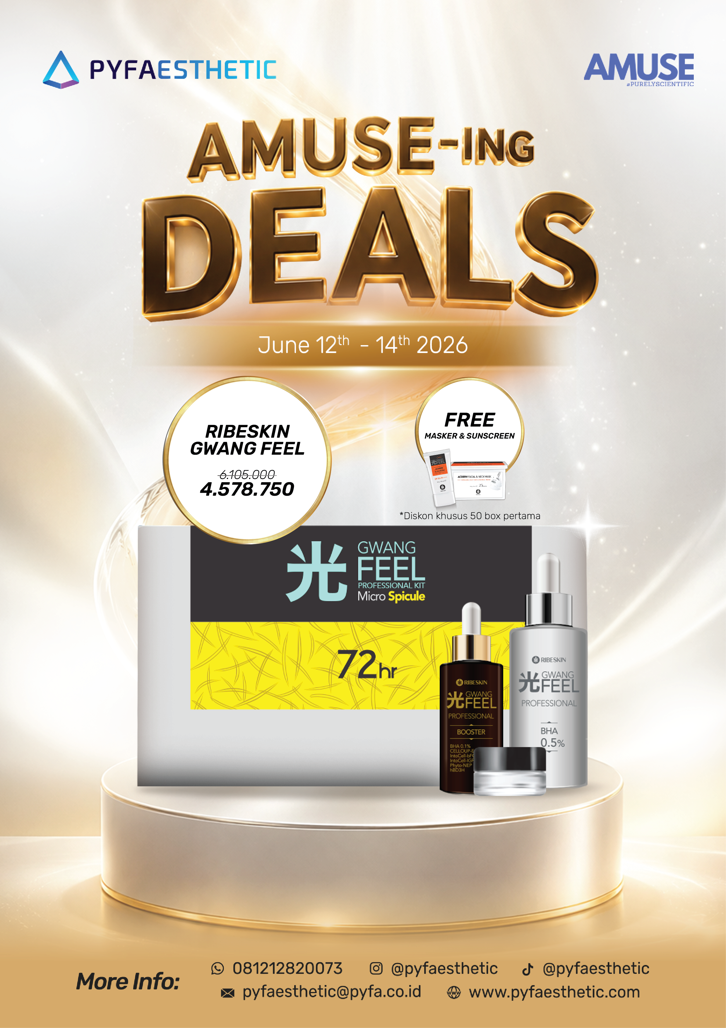 AMUSE Event Bundle Ribeskin Gwang Feel
